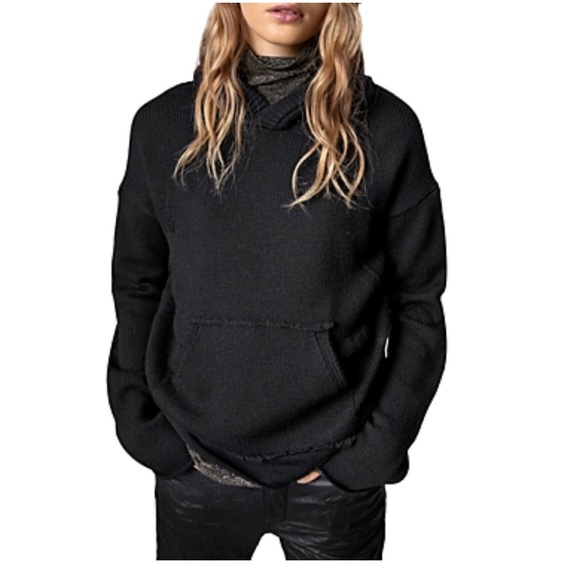 Zadig & Voltaire Barry Hooded Sweater.